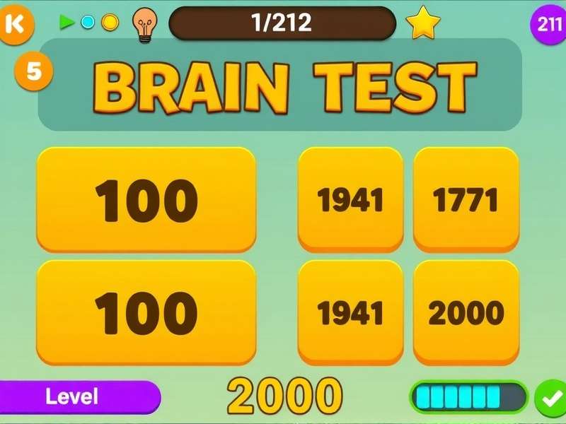 Brain Test Level 191 से 200 तक का गेमप्ले स्क्रीनशॉट