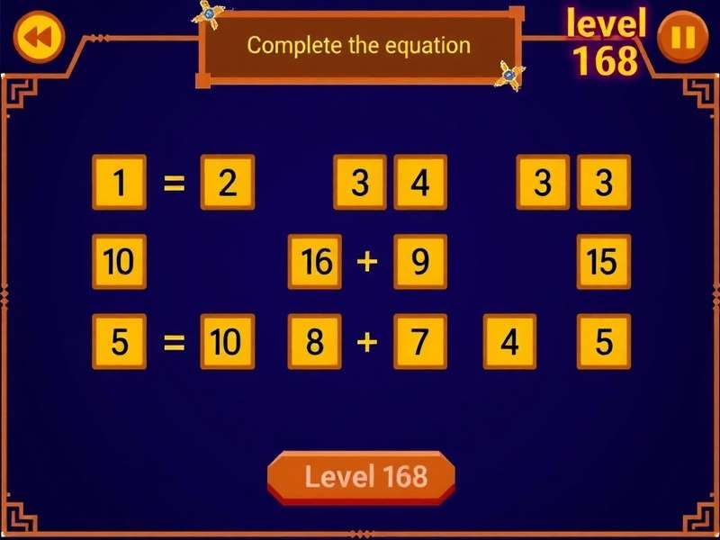 ब्रेन टेस्ट लेवल 168 का स्क्रीनशॉट जिसमें 1 3 5 2 4 ? दिख रहा है