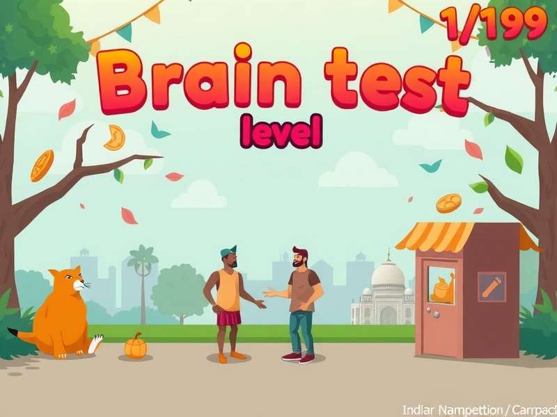 Brain Test Level 197 में चाबी पाने का तरीका दिखाता स्क्रीनशॉट