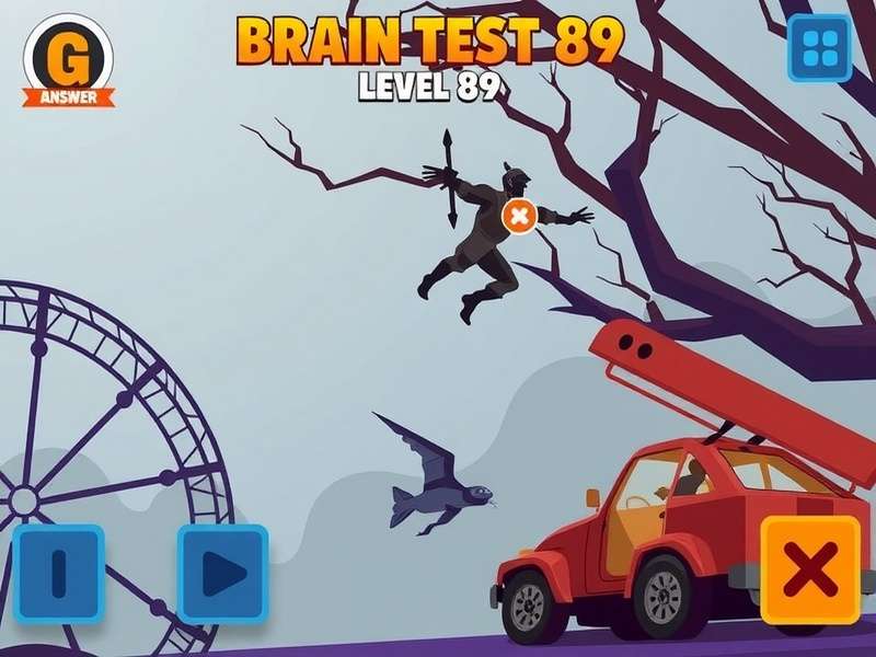 Brain Test Level 89 स्क्रीनशॉट - फलों की पहेली