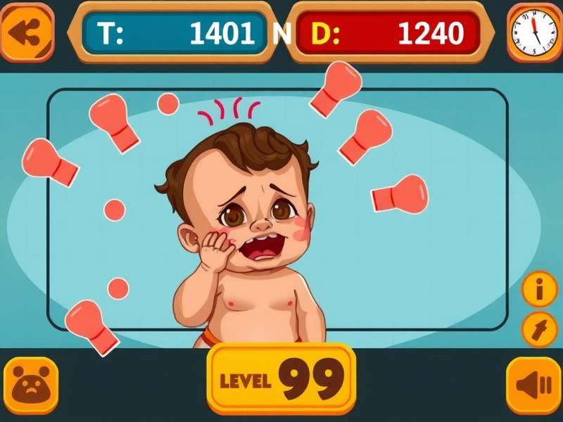 Brain Test Level 98 में बच्चे को चुप कराने का समाधान दिखाता स्क्रीनशॉट