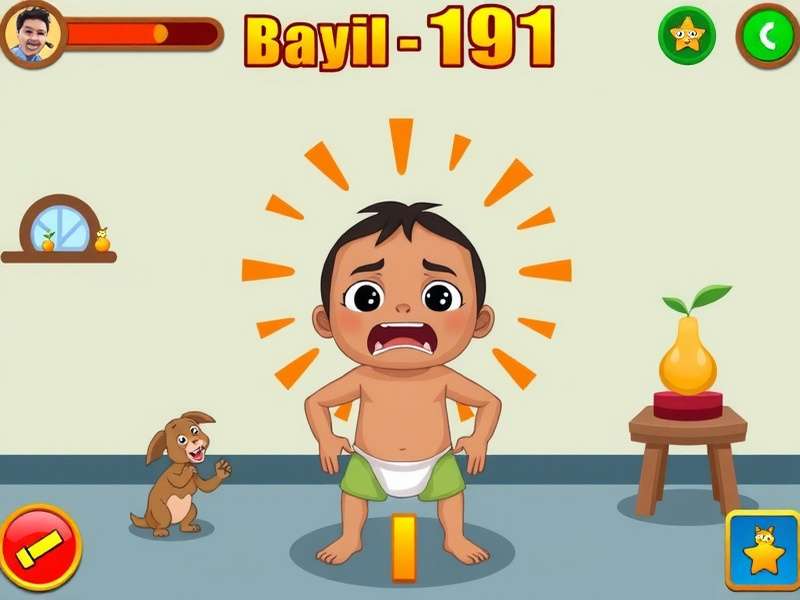 Brain Test Level 191 स्क्रीनशॉट - रोता हुआ बच्चा