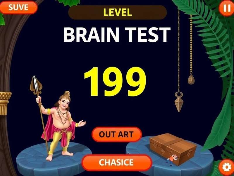 Brain Test Level 199 Screenshot