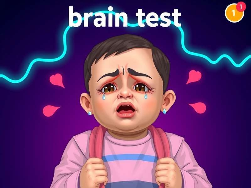 Brain Test Level 191 में रोते बच्चे का स्क्रीनशॉट और समाधान