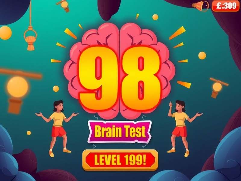 ब्रेन टेस्ट लेवल 98 का समाधान स्क्रीनशॉट