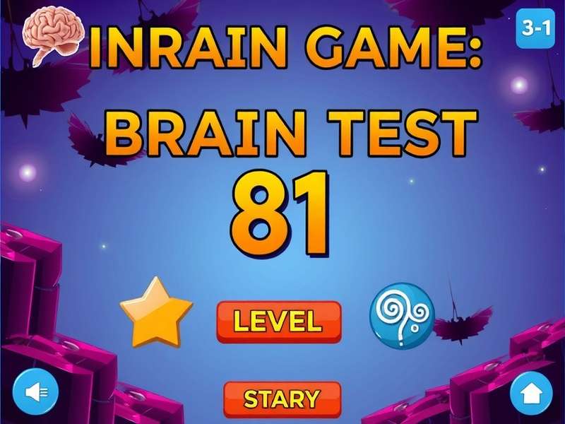 Brain Test Game Level 81 स्क्रीनशॉट समाधान दिखाते हुए