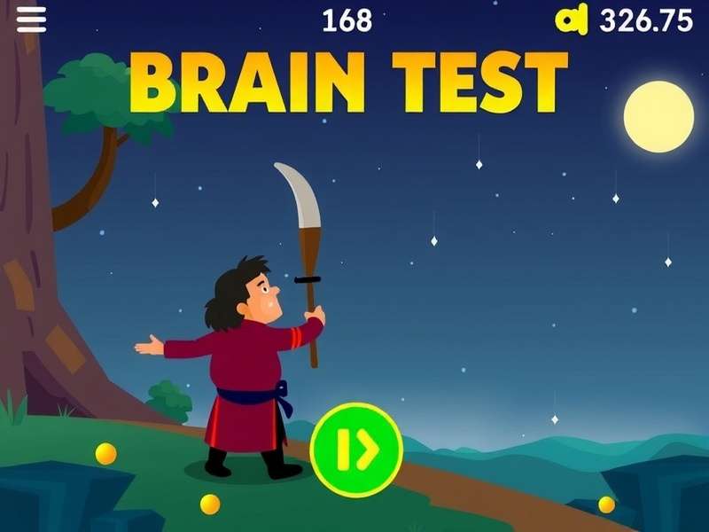 Brain Test Level 168 गेमप्ले स्क्रीनशॉट