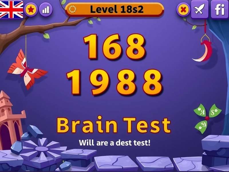 ब्रेन टेस्ट लेवल 168 का स्क्रीनशॉट और समाधान