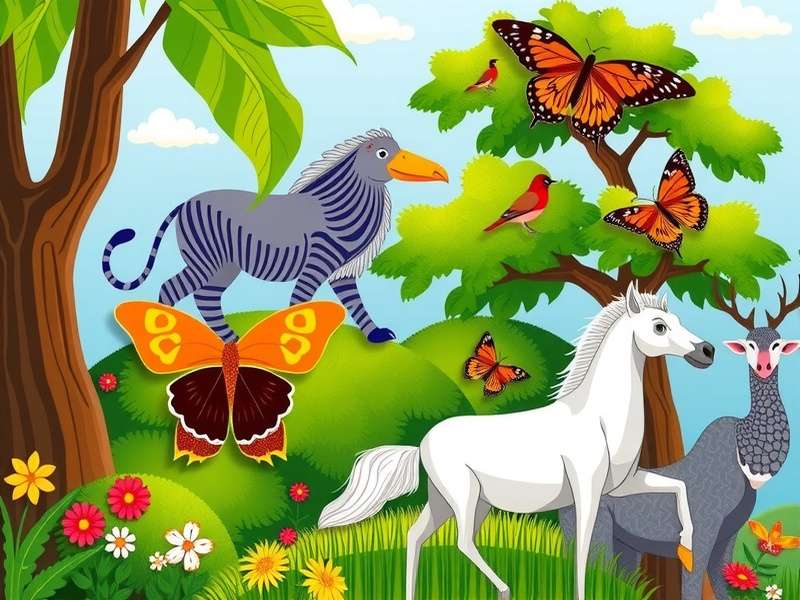 Brain Test Level 168 तस्वीर में छिपे जानवरों का पजल