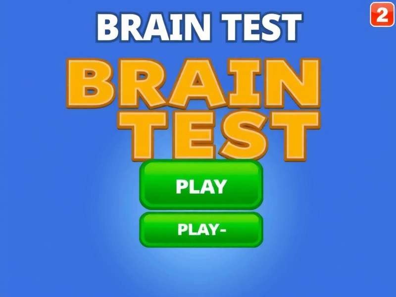 Screenshot of Brain Test Unblocked gameplay showing multiple tricky puzzle levels