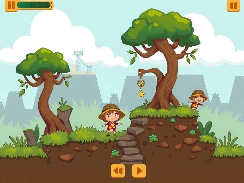 A person solving a complex puzzle on a tablet, representing Brain Test gameplay