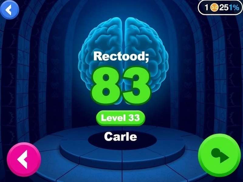 Brain Test Level 83 solution visual guide showing the pipe network and the correct cup to tap