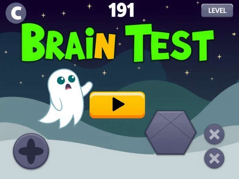 Brain Test Level 191 Ghost Solution Step-by-Step Visual Guide