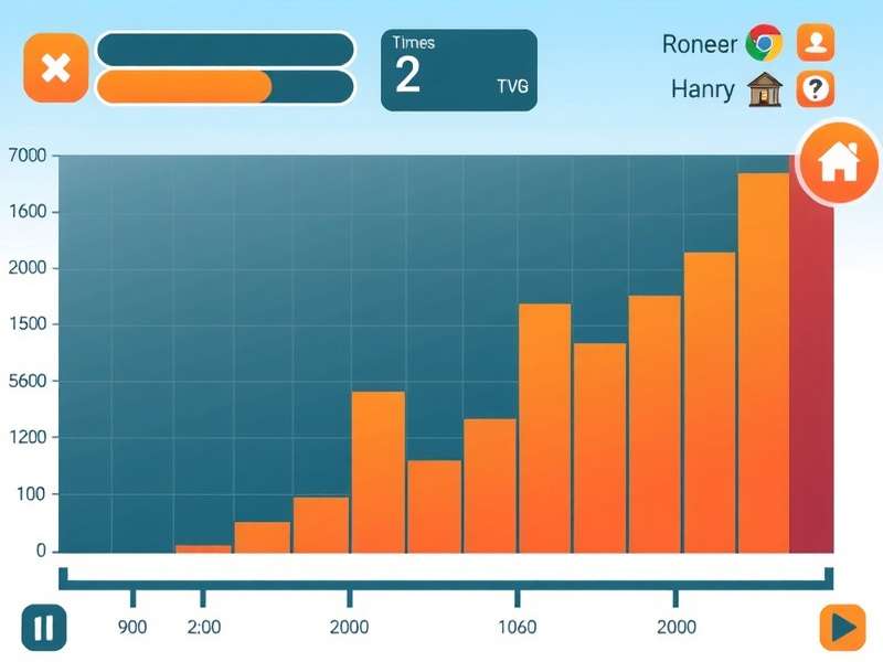 Detailed schematic of Humanbenchmark Reaction Time test interface highlighting click areas and timing sequence