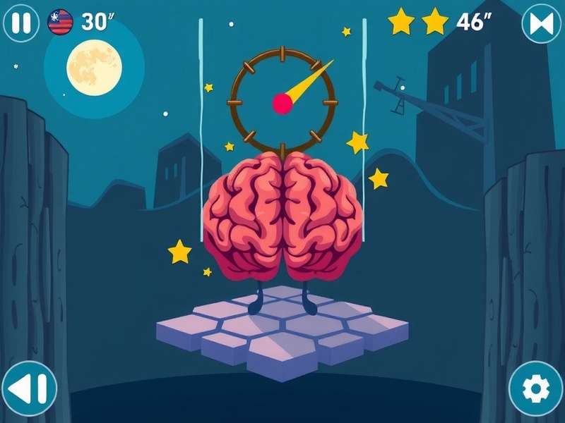 Brain Test Game Interface showing various puzzle levels