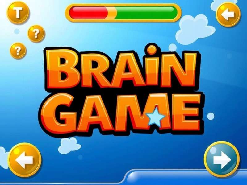 Brain Game Online - Person solving puzzle on tablet