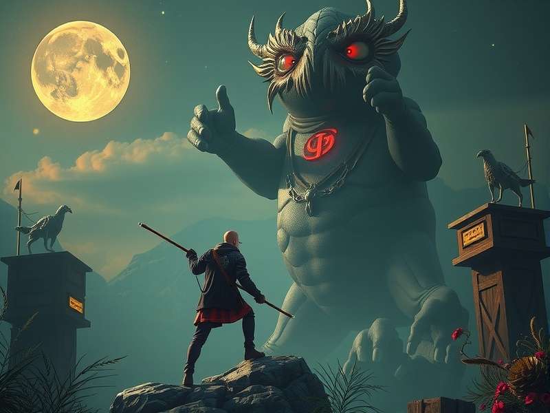 A person holding a smartphone displaying a colorful puzzle game, symbolizing Brain Test gameplay