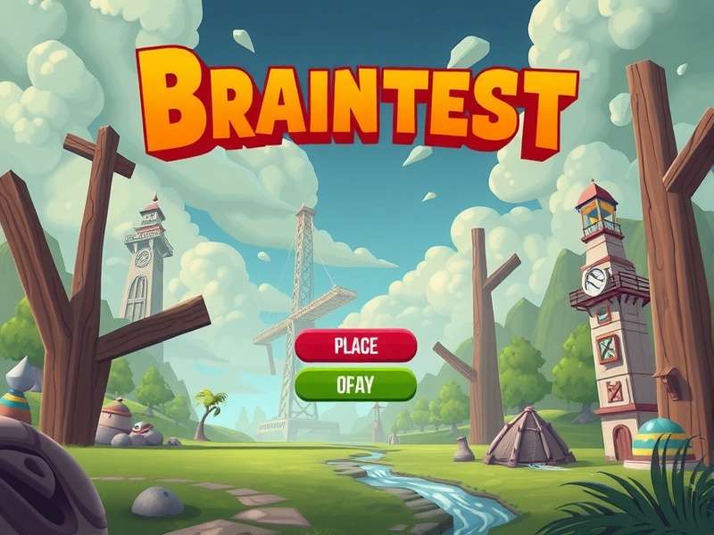 Visual hint for Brain Test Level 98 showing the screen layout and potential tap zones