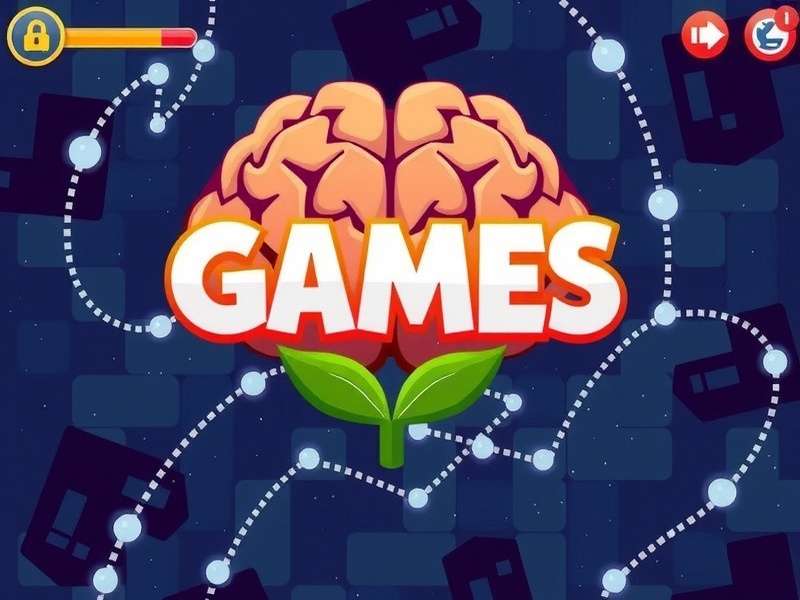 Person playing brain training game on tablet