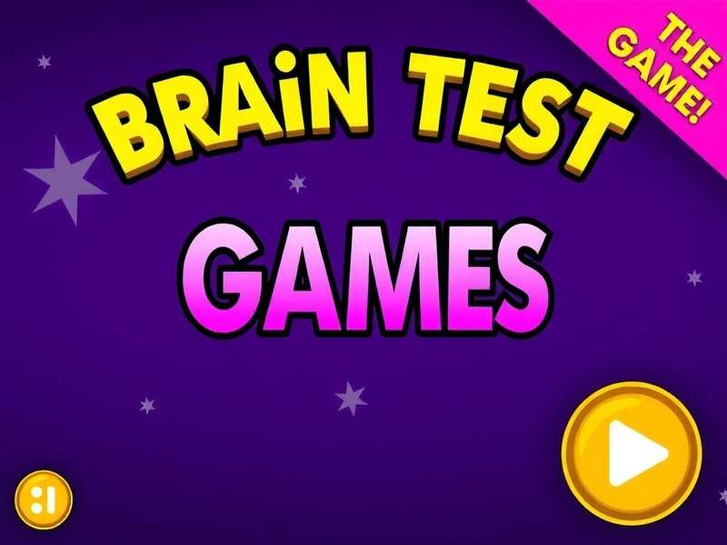 Collection of Brain Test Game screenshots showing various puzzles