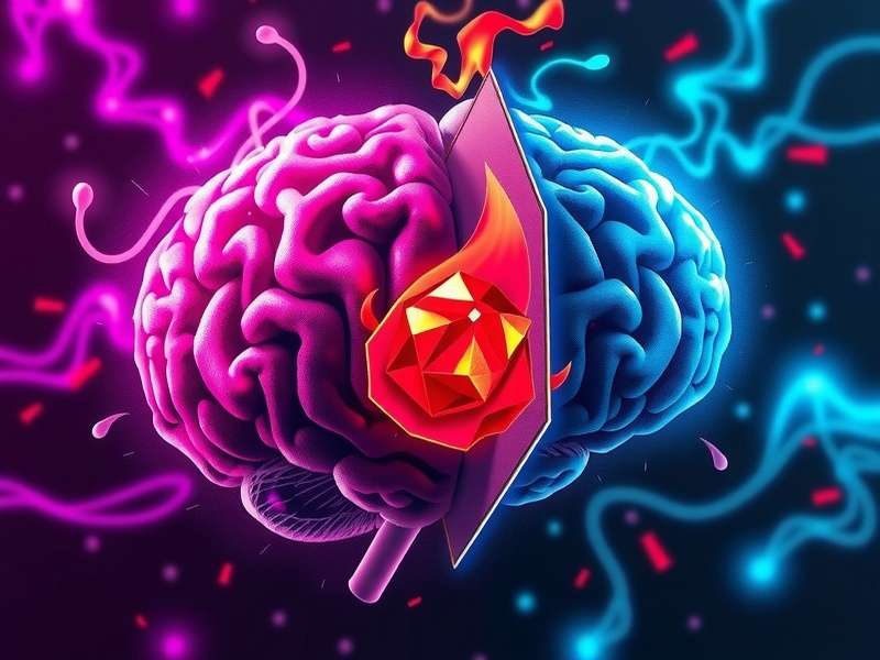 Illustration of Left Brain vs Right Brain functions applied to Brain Test puzzles