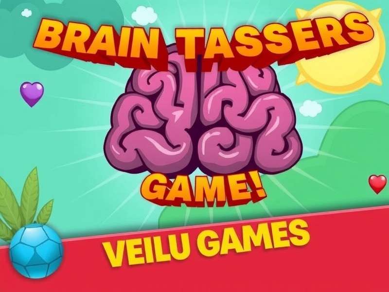 Brain Test puzzle gameplay showing tricky logic levels with colourful icons and brain symbols