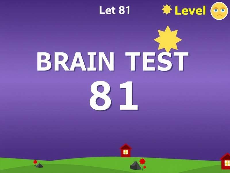 Brain Test Game Level 81 walkthrough guide with step-by-step solution for Indian players