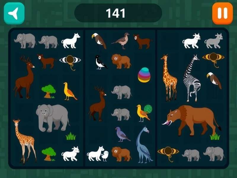 Brain Test Level 168 Find All The Animals gameplay screenshot showing hidden animal puzzle