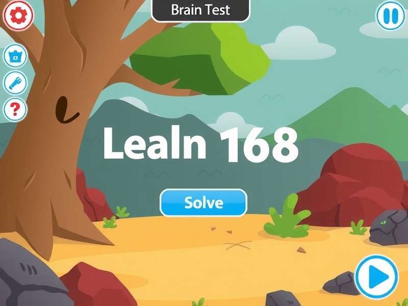Brain Test Level 168 solve swipe gesture diagram showing the 37-degree diagonal motion