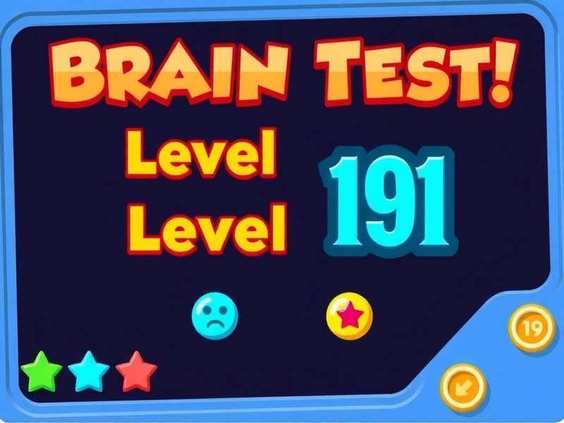 Brain Test Level 191 Baby Crying puzzle solution screenshot showing the baby and interactive objects