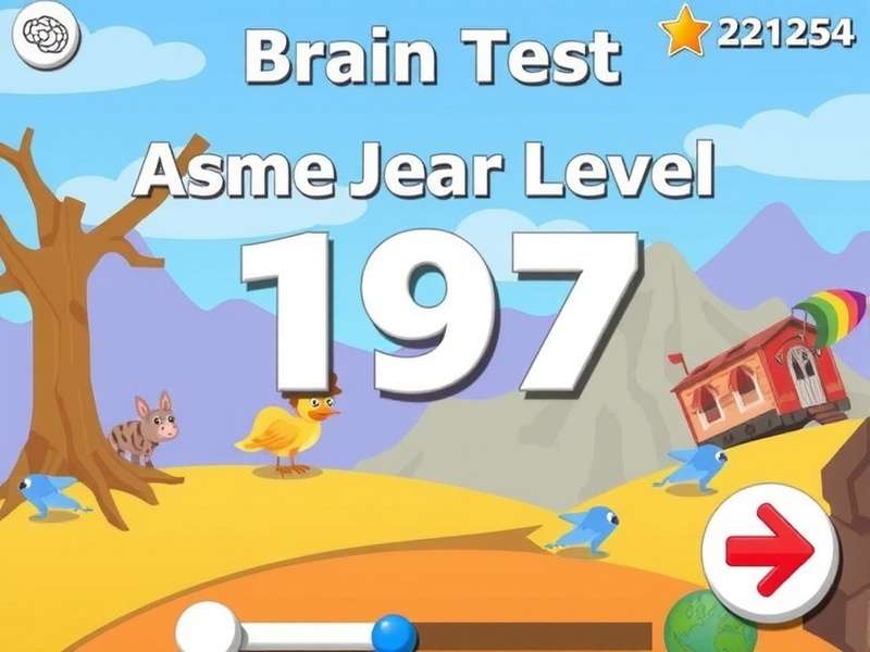 Brain Test Level 197 walkthrough and solution guide for Indian players