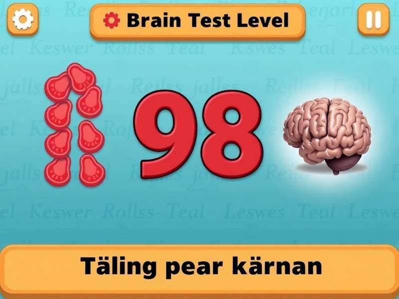 Brain Test Level 98 kaise paar karen – Complete visual guide showing the trick solution