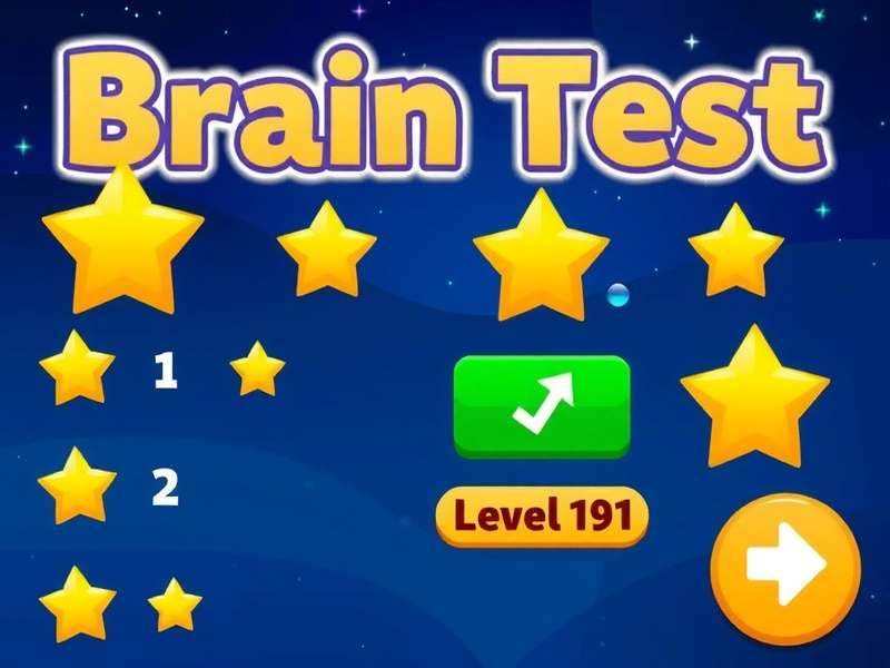 Brain Test All Star Level 191 gameplay screenshot showing the banana-clock-elephant trick
